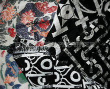 Artistic jacquard fabric derived from Taiwan artist’s artwork